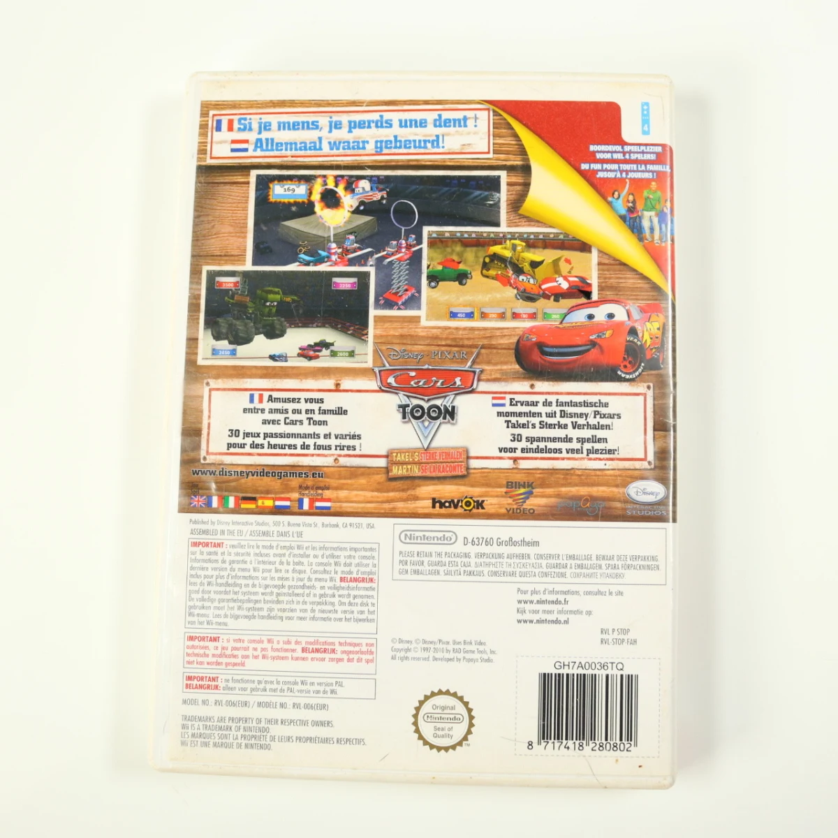 Wii - Cars: Takel's Sterke Verhalen - productfoto 2