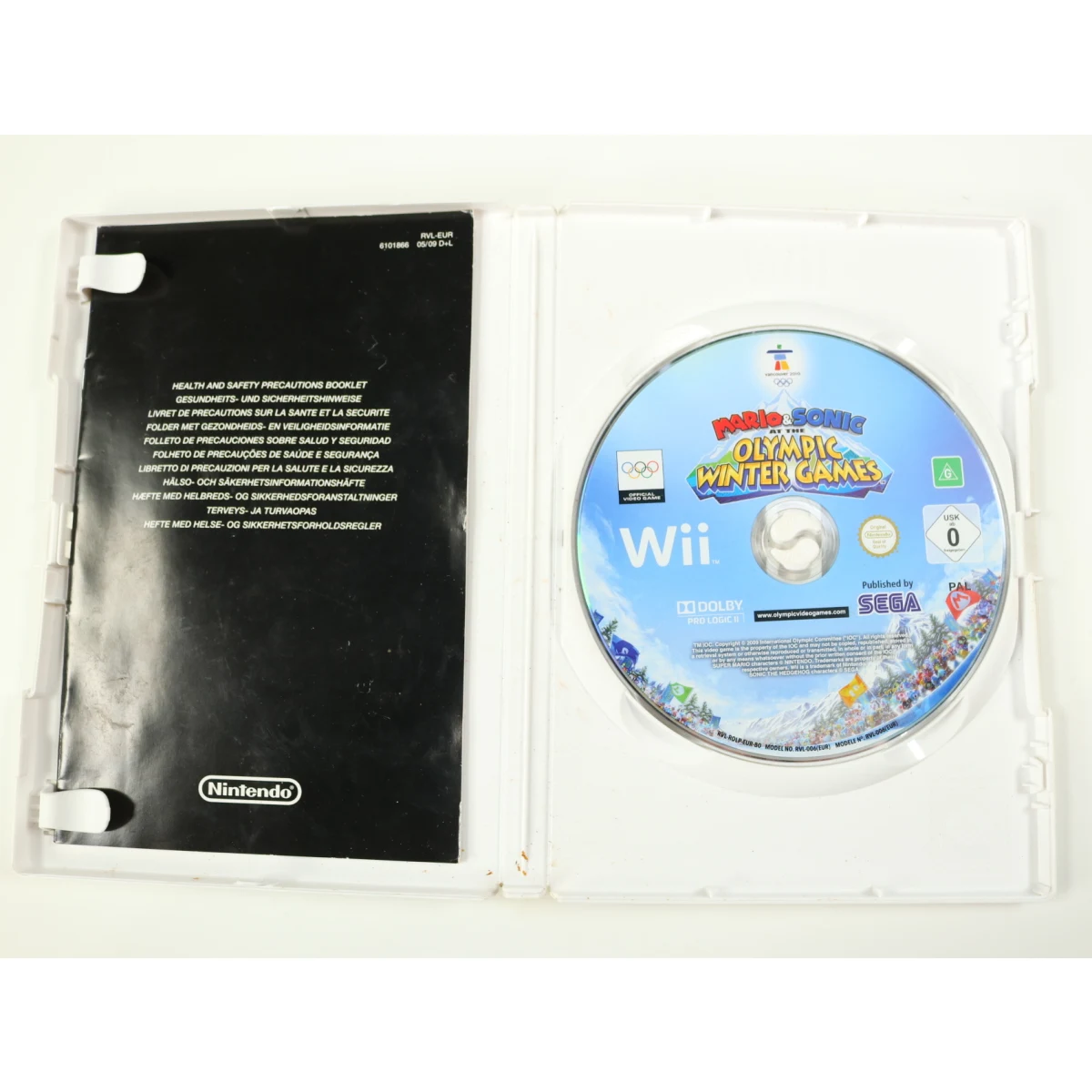 Wii - Mario & Sonic at the Olympic Winter Games - productfoto 3