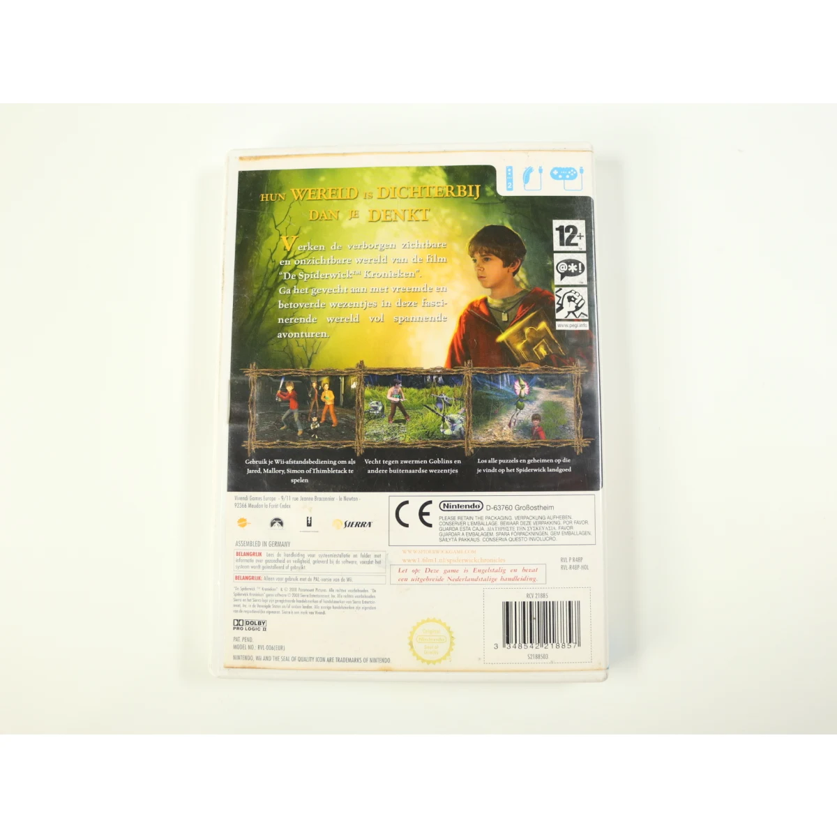 Wii - The Spiderwick Chronicles - productfoto 2