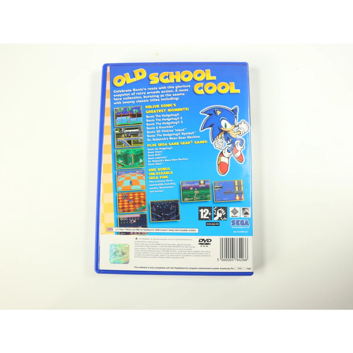 PlayStation 2 - Sonic Mega Collection Plus - productfoto 2