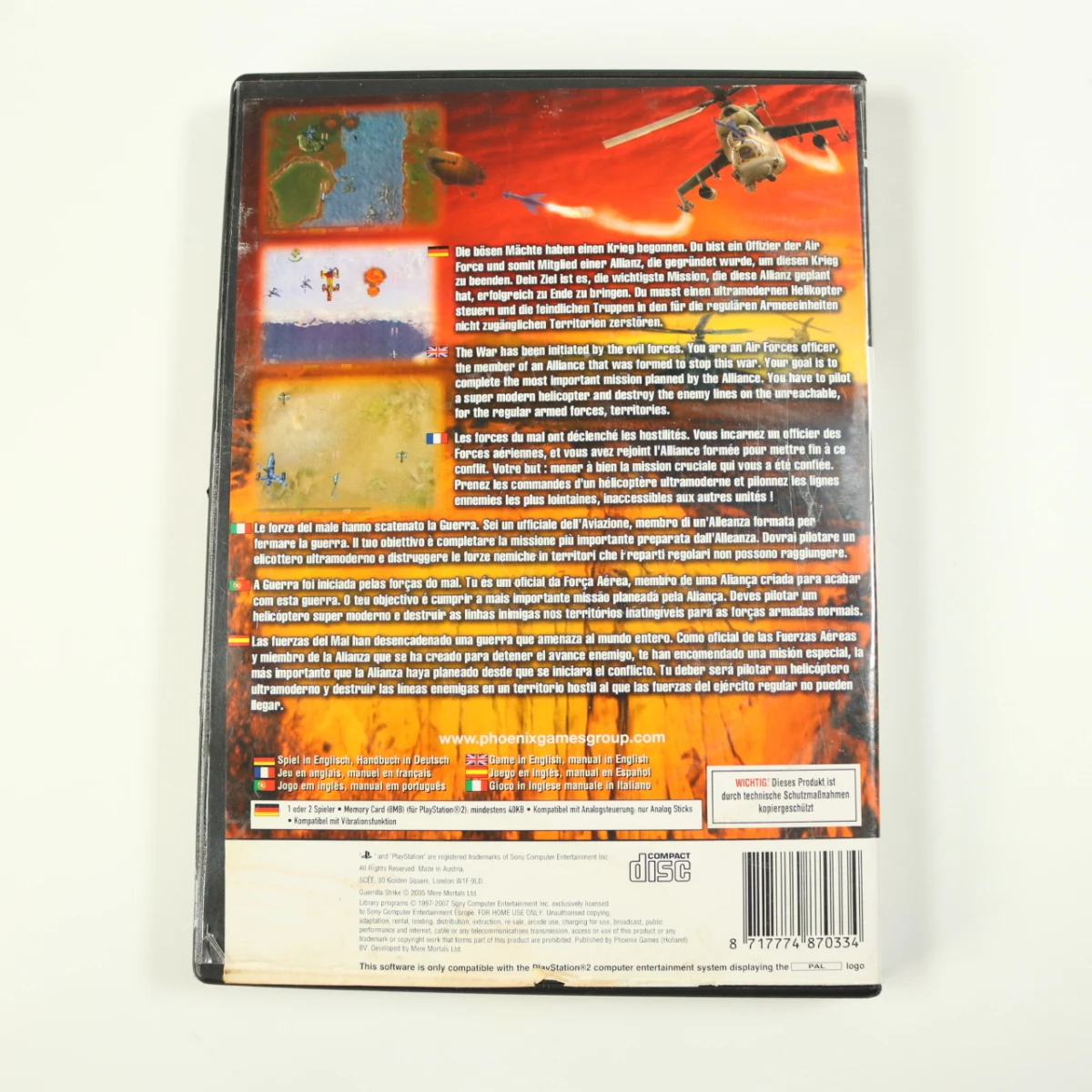 PlayStation 2 - Guerrilla Strike - productfoto 2
