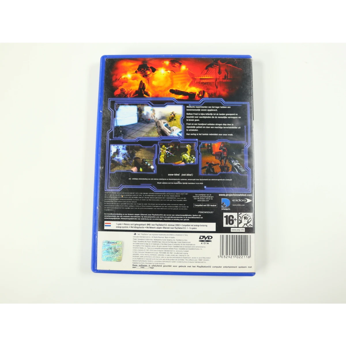 PlayStation 2 - Project Snowblind [No Manual] - productfoto 2
