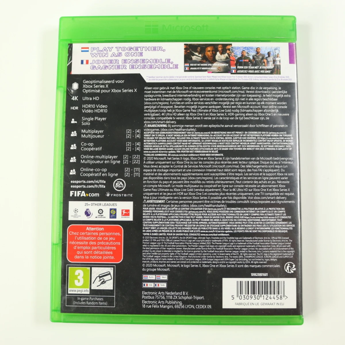Xbox one - Fifa 21 - productfoto 2