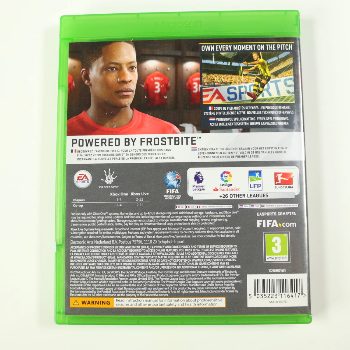 Xbox one - Fifa 17 - productfoto 2