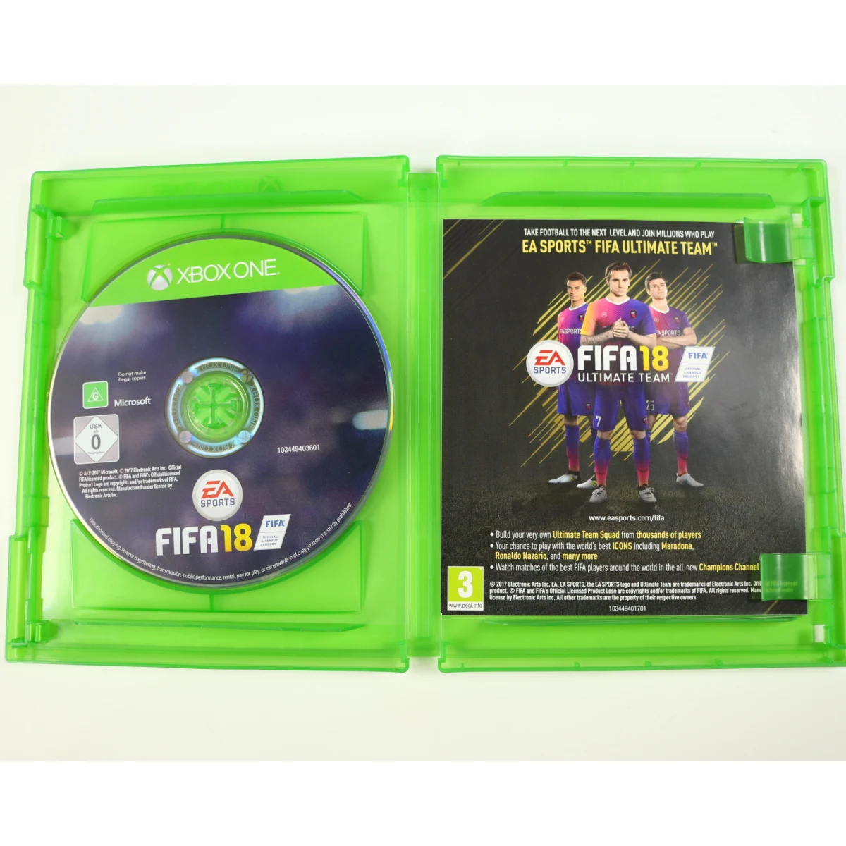 Xbox one - Fifa 18 [Gebruikt] - Gebruikt - productfoto 3