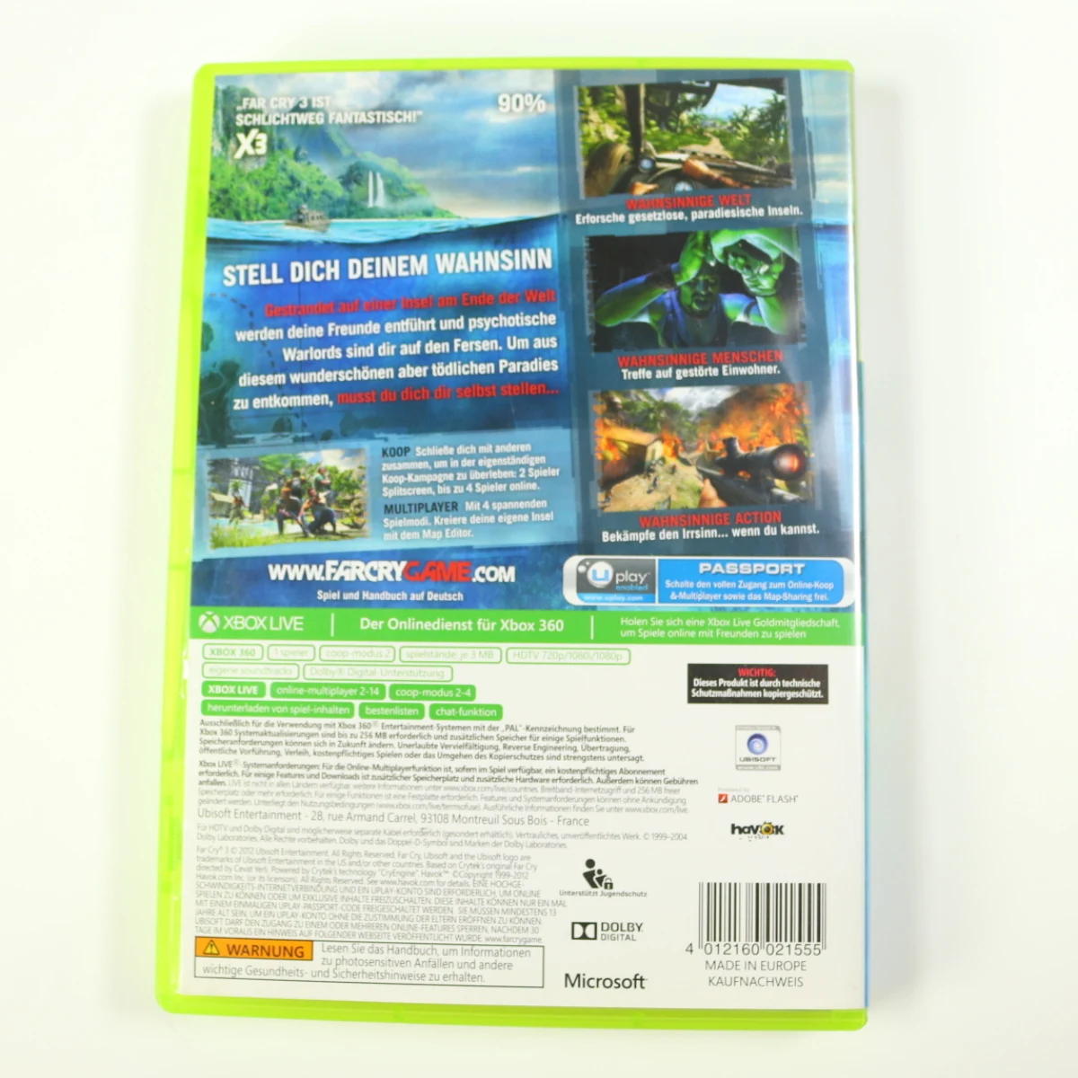 Xbox 360 - Far Cry 3 [Classics] - productfoto 2