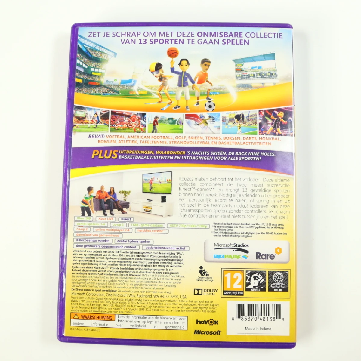 Xbox 360 - Kinect Sports Ultimate Collection - productfoto 2