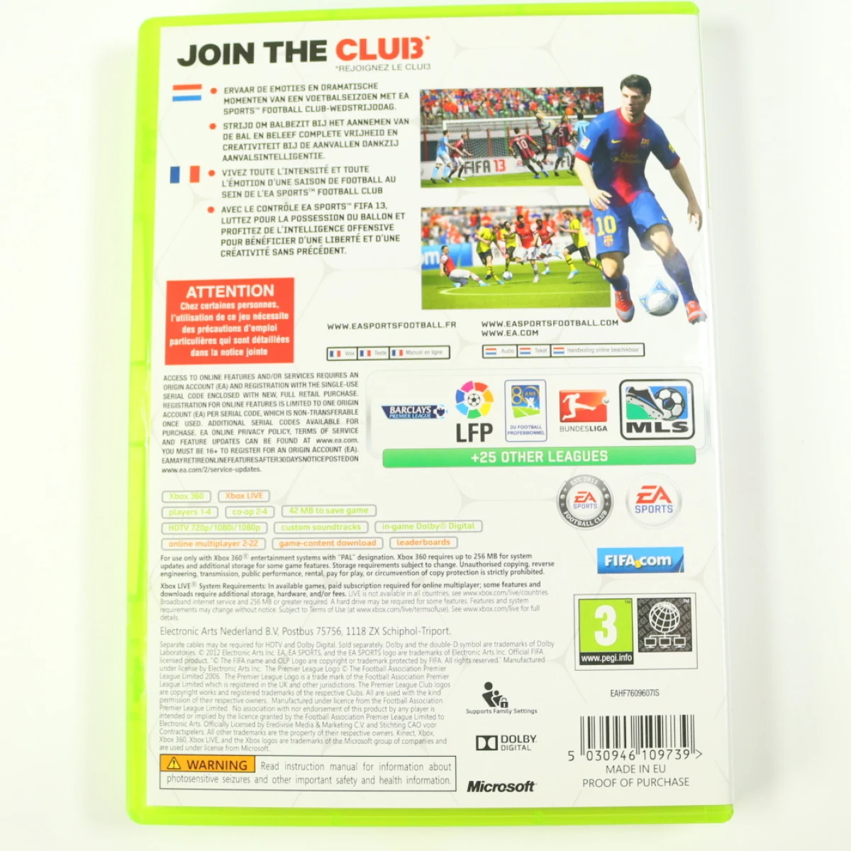 Xbox 360 - FIFA 13 - EA Sports - productfoto 2
