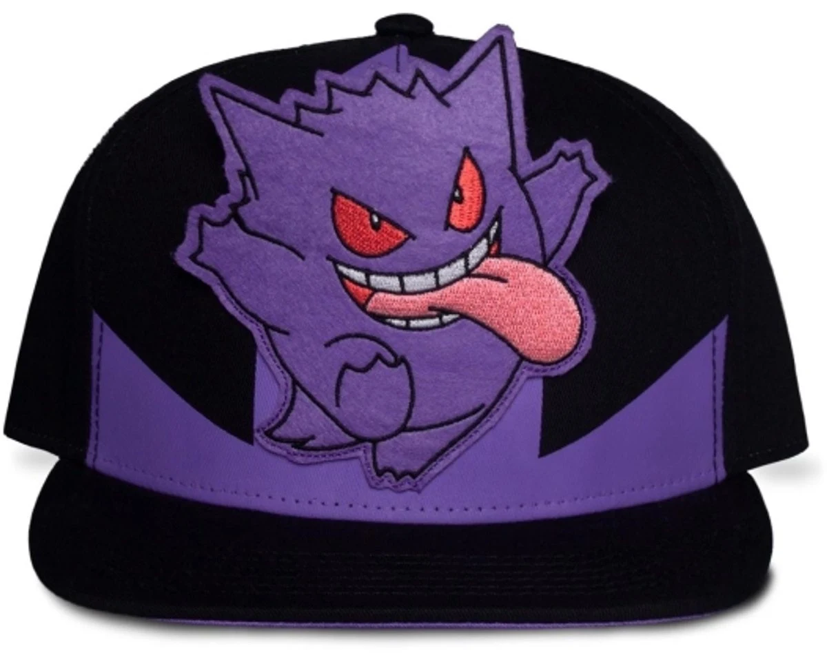 Pokémon Pet - Gengar - Zwart/Paars Snapback