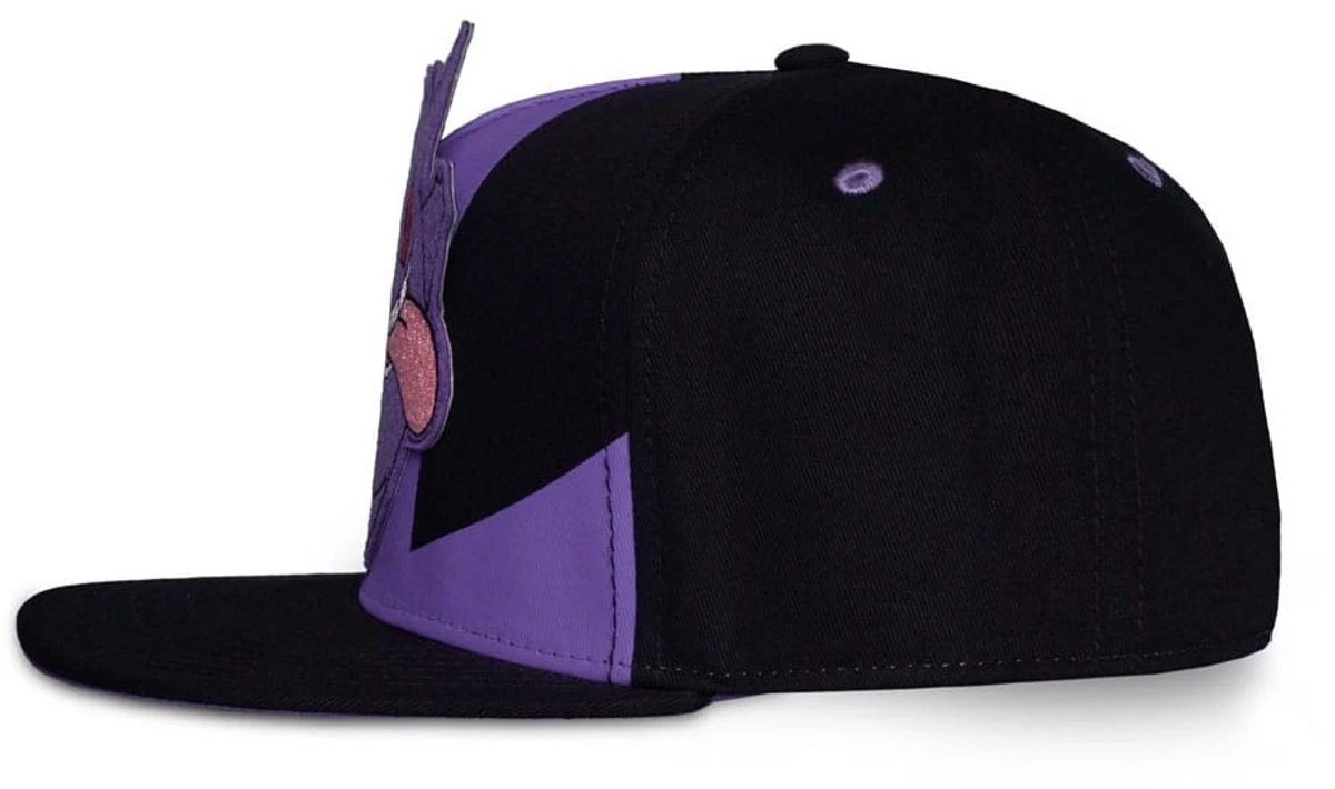 Pokémon Pet - Gengar - Zwart/Paars Snapback - productfoto 4
