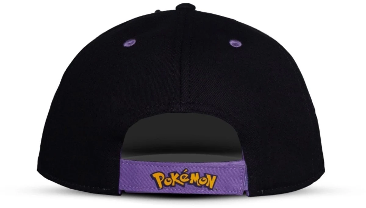 Pokémon Pet - Gengar - Zwart/Paars Snapback - productfoto 3