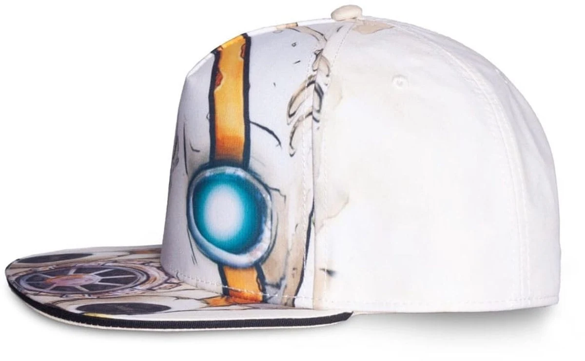 Borderlands - Psycho Novelty Snapback - Wit - productfoto 4