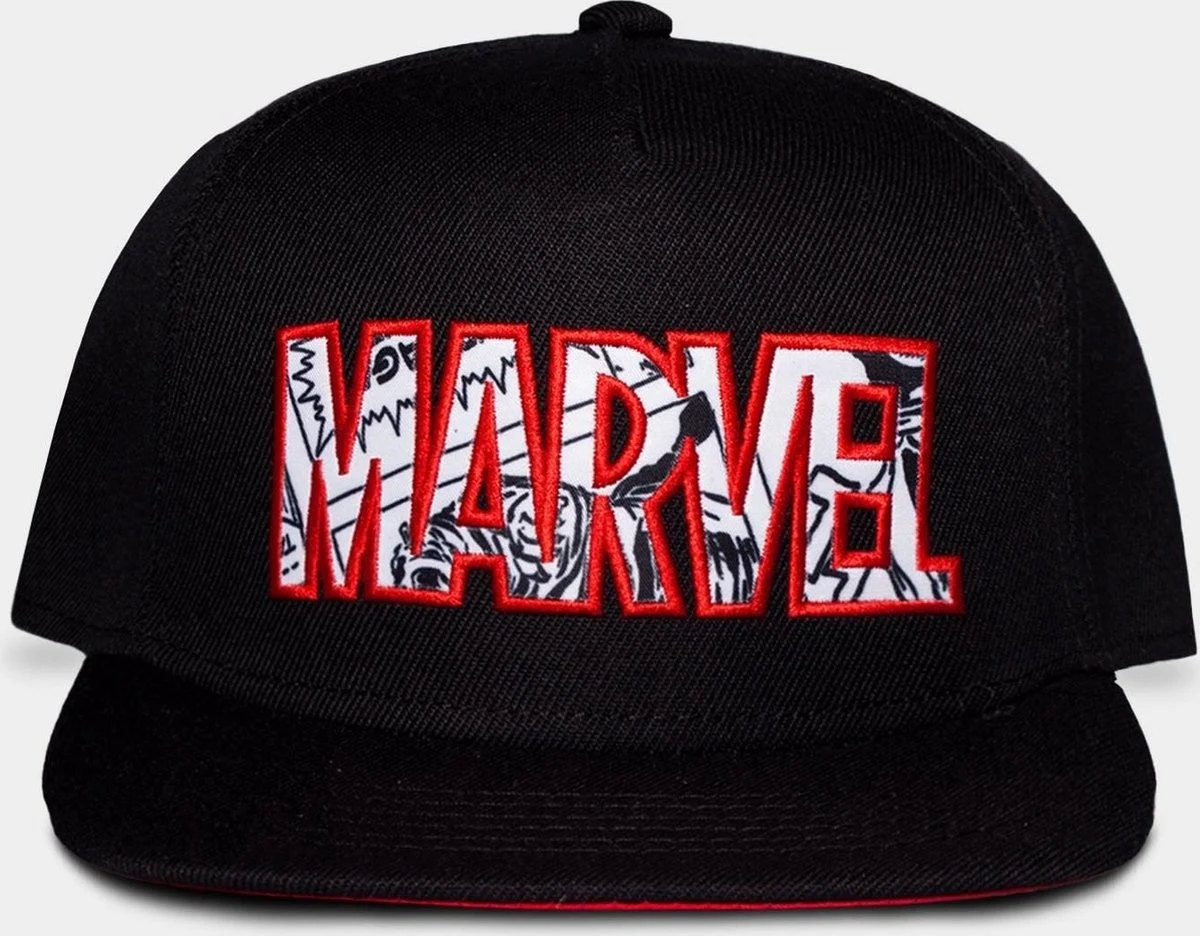 Marvel - Retro Classic Cap - Zwart
