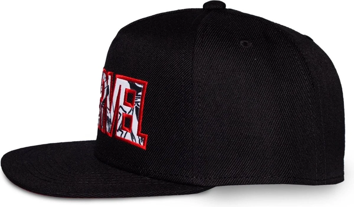 Marvel - Retro Classic Cap - Zwart - Retro - productfoto 4