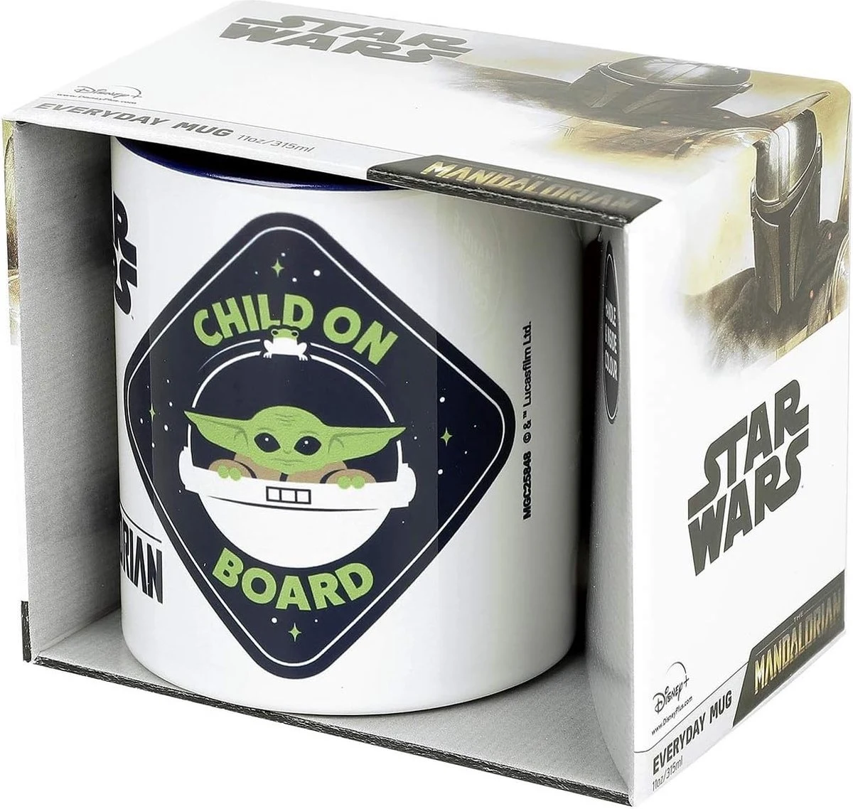 Star Wars - The Mandalorian - Child on Board Mok - productfoto 2