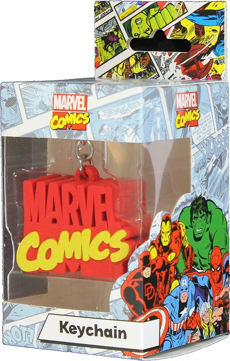 Marvel Comics - Rubberen 3D Sleutelhanger