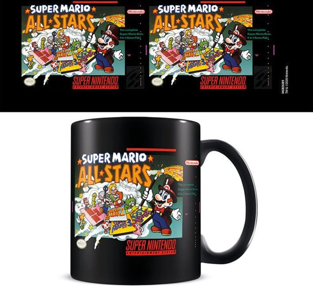 Super Nintendo - Super Mario All Stars Mok - productfoto 2