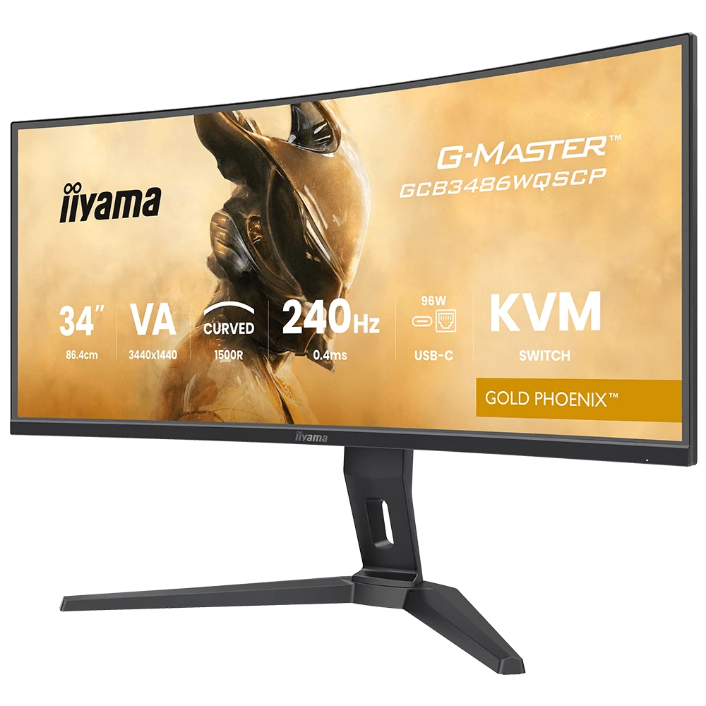 G-Master GCB3486WQSCP-B1 | WQHD - Ultrawide - Curved - 240hz - 0,4ms - VA - 34 inch