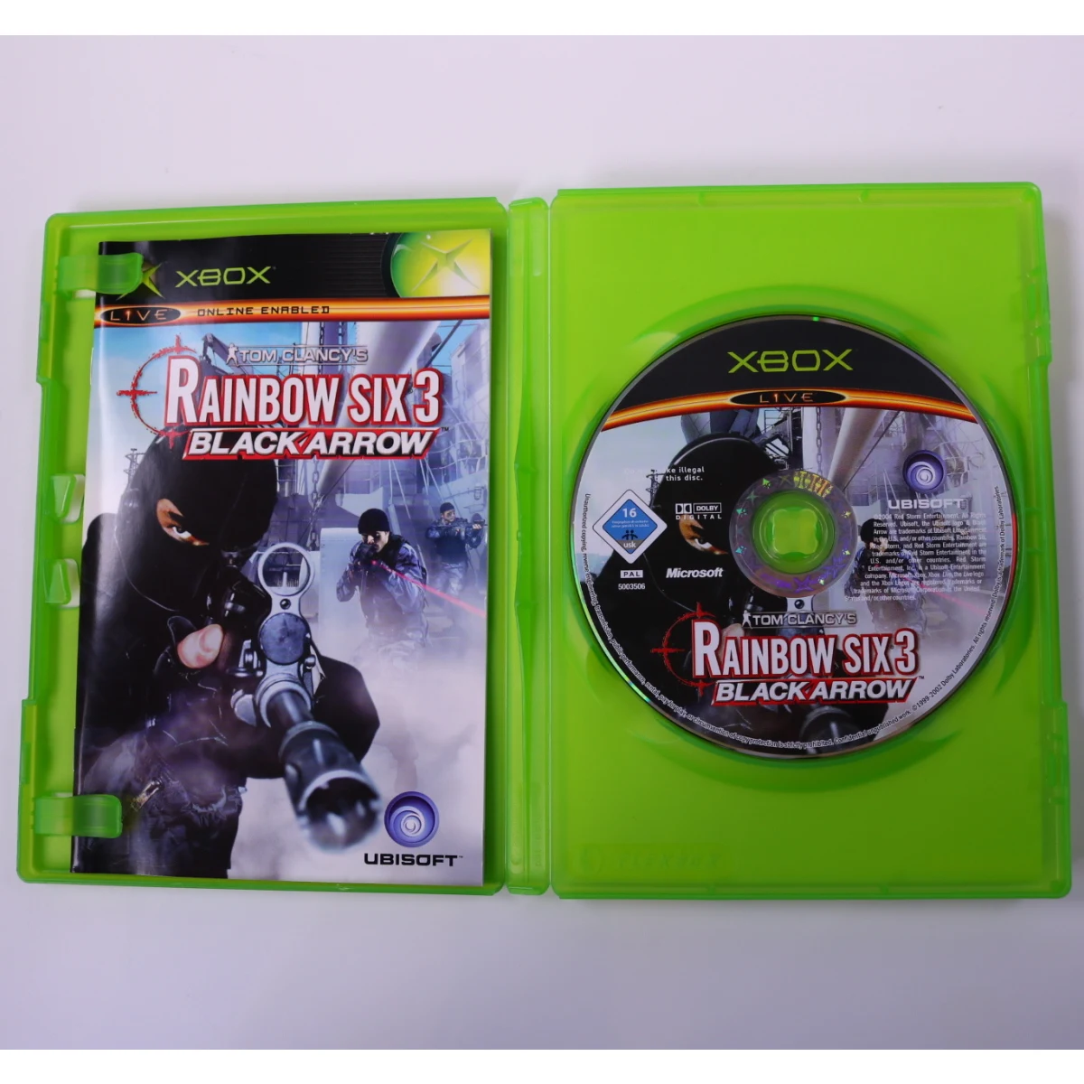 Xbox Classic - Tom Clancy's Rainbow Six 3: Black Arrow - productfoto 3