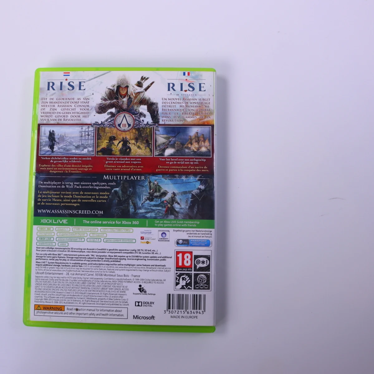 Xbox 360 - Assassin's Creed III #2 - productfoto 2