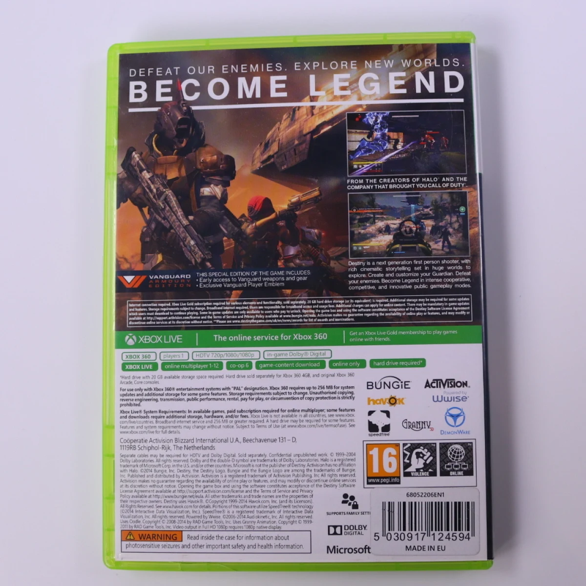 Xbox 360 - Destiny [No Manual] - productfoto 2
