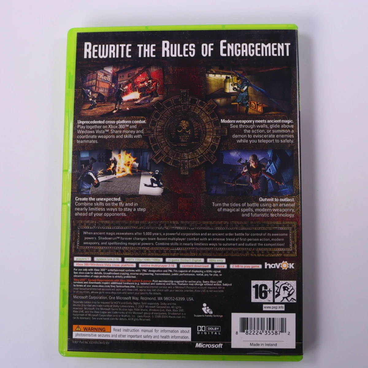 Xbox 360 - Shadowrun - productfoto 2