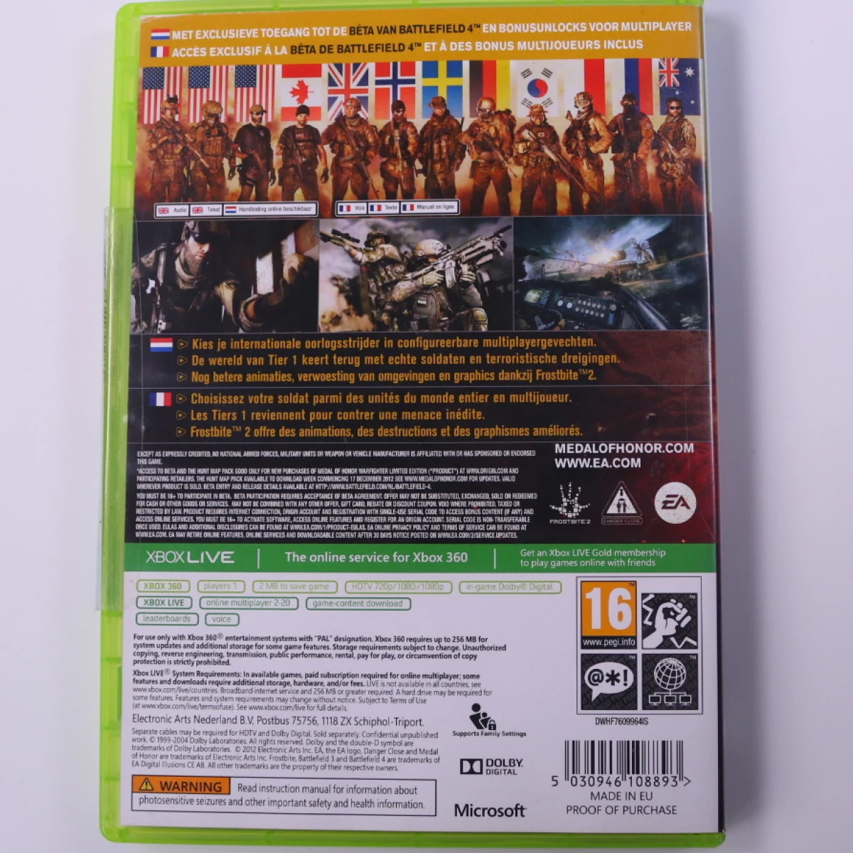 Xbox 360 - Medal of Honor: Warfighter [Limited Edition] - productfoto 2