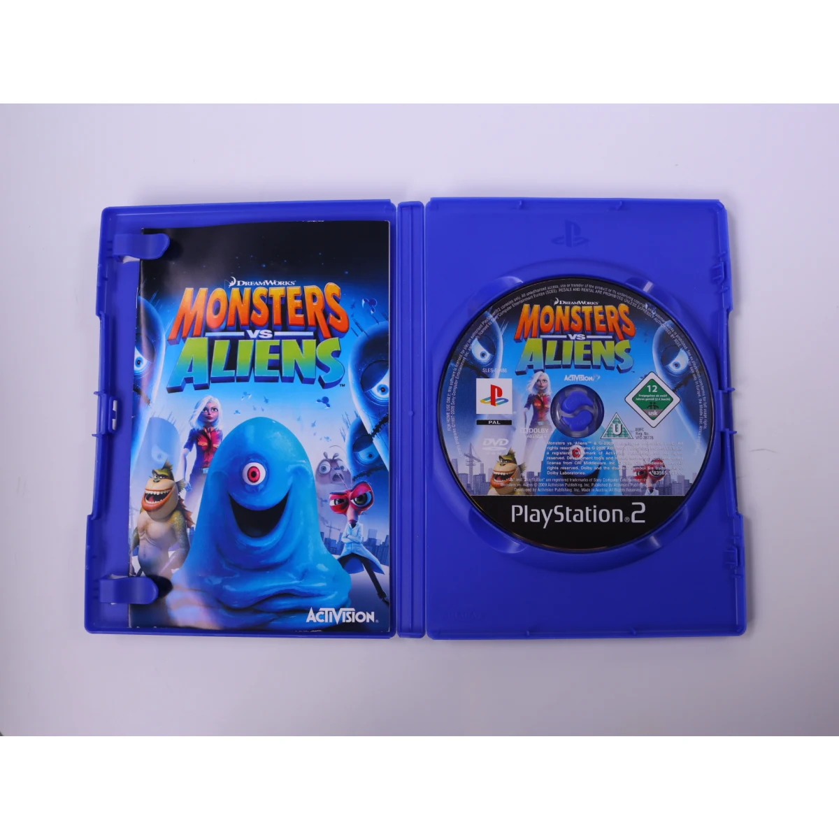 PlayStation 2 - Monsters vs. Aliens - productfoto 3