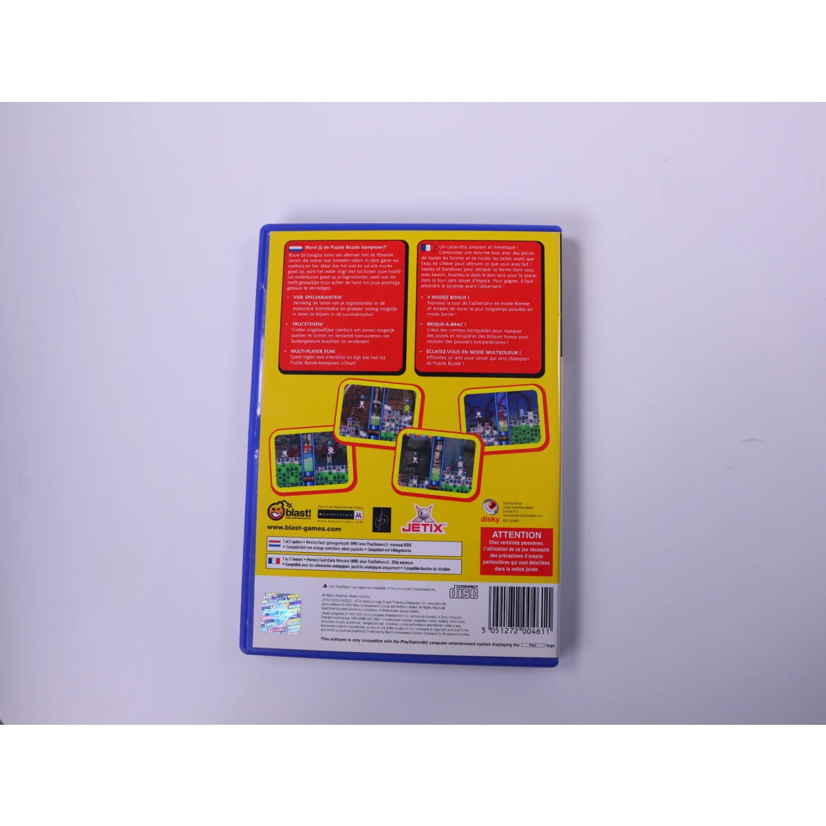 PlayStation 2 - Puzzle Buzzle - productfoto 2
