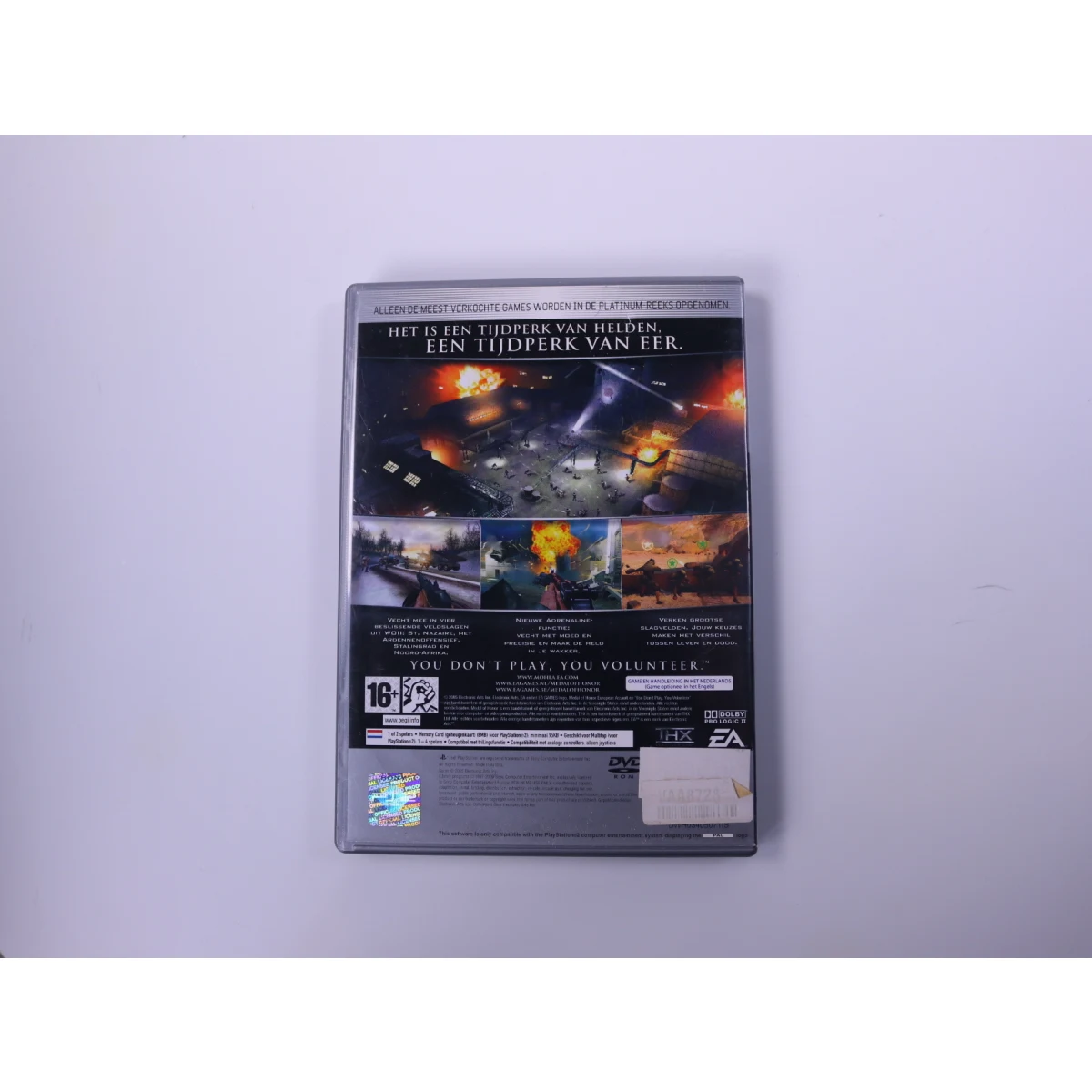 PlayStation 2 - Medal of Honor: European Assault [Platinum] - productfoto 2