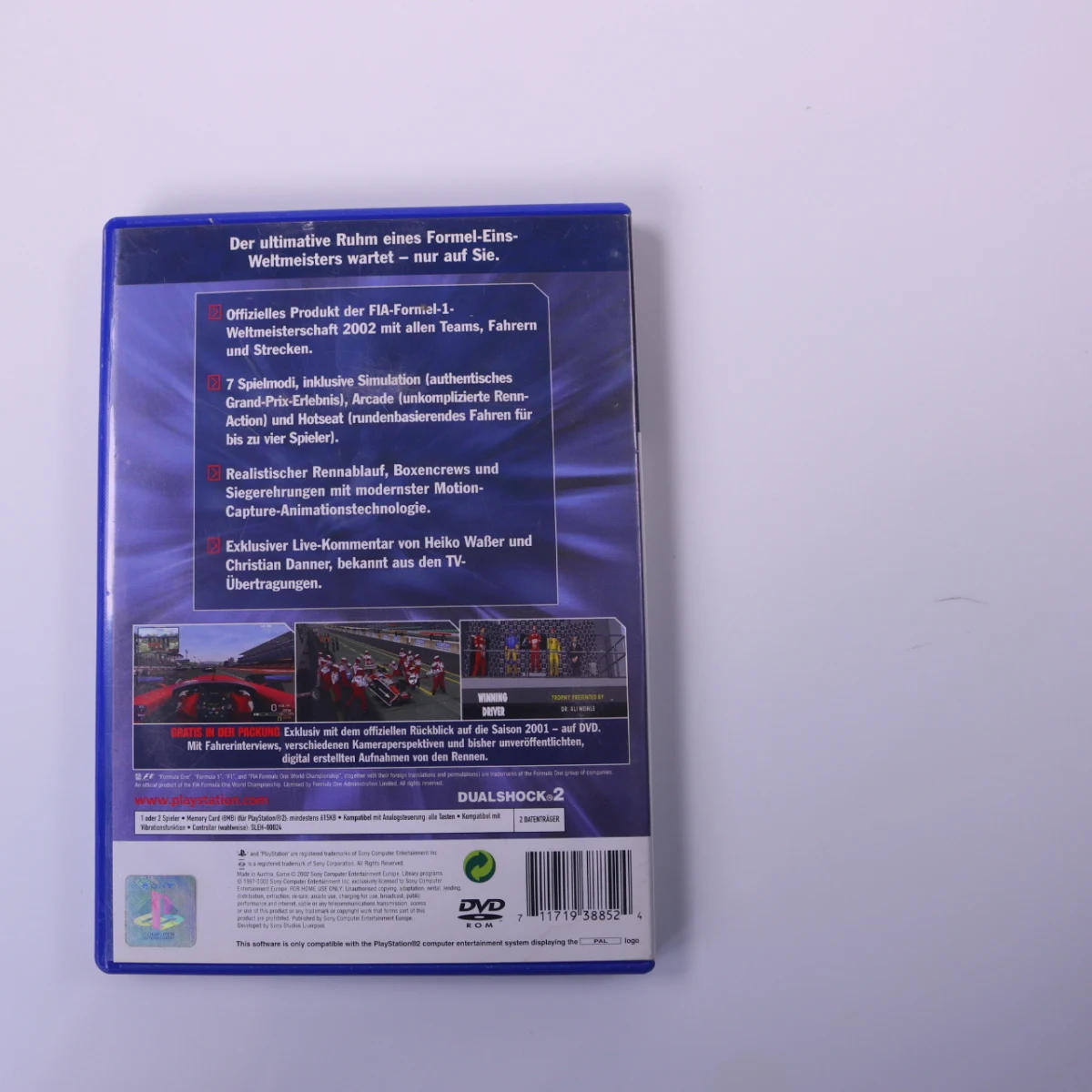 PlayStation 2 - Formule 1 2002 - productfoto 2