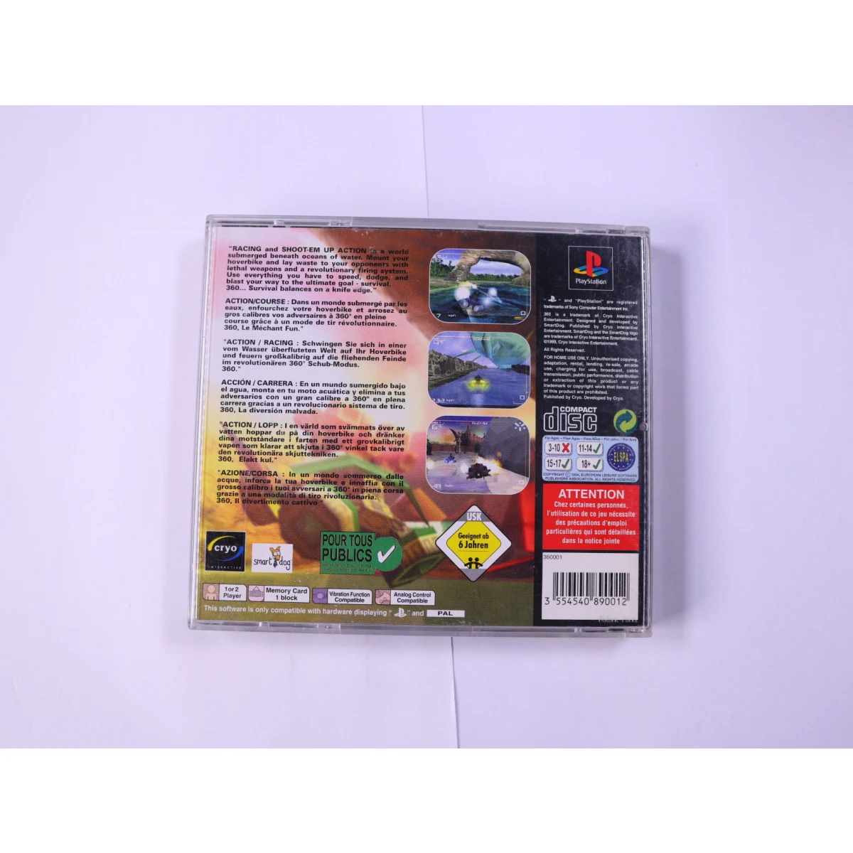 PlayStation 1 - 360 - productfoto 2