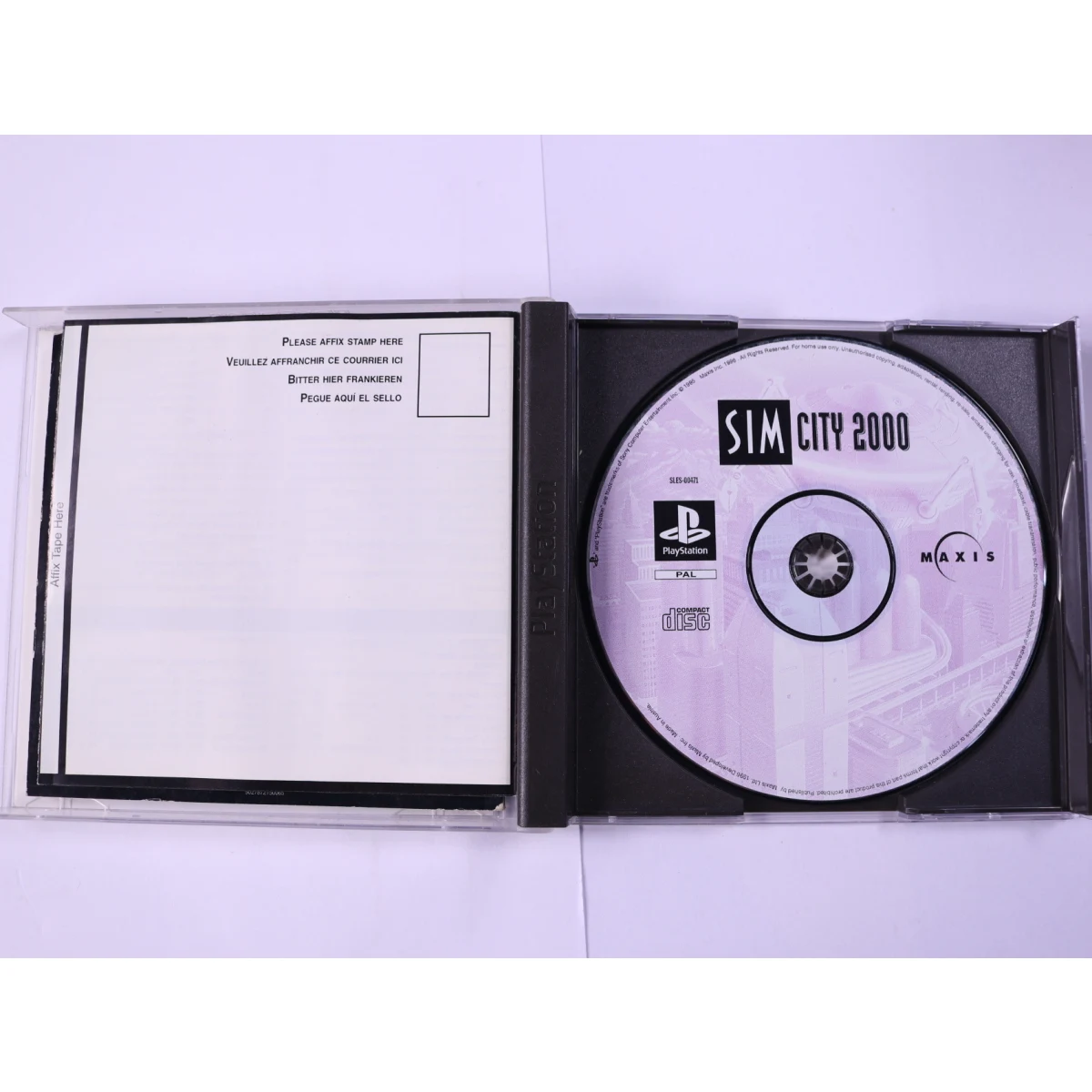 PlayStation 1 - SimCity 2000 - productfoto 3