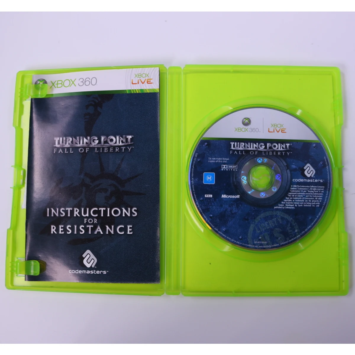Xbox 360 - Turning Point: Fall of Liberty - productfoto 2