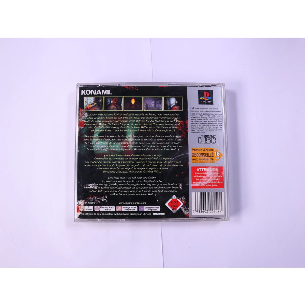PlayStation 1 - Silent Hill [Platinum] - productfoto 2