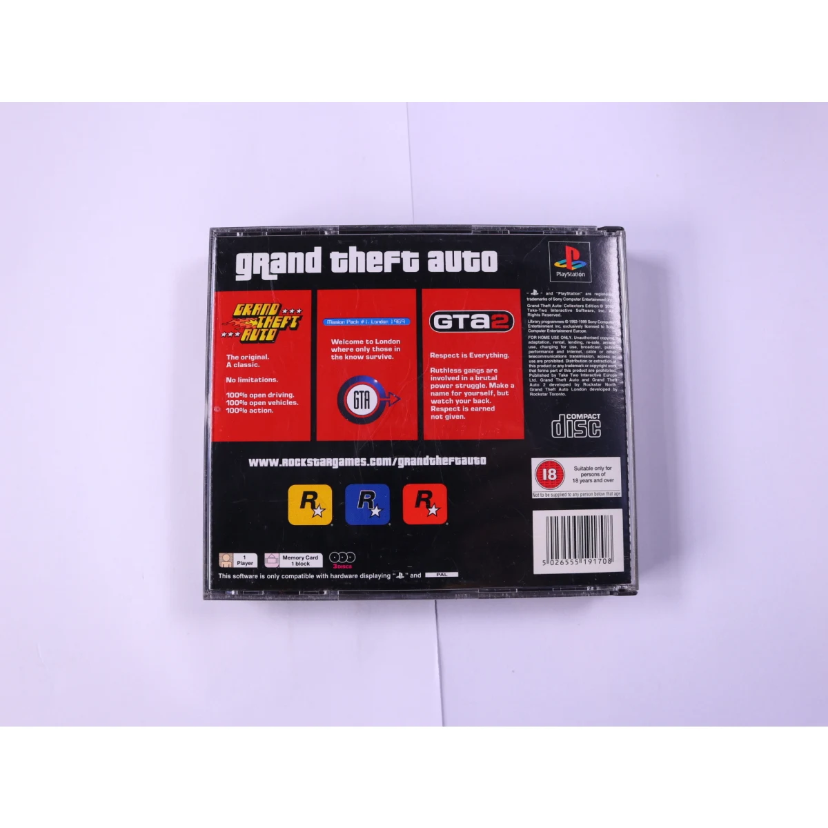 PlayStation 1 - Grand Theft Auto [Collectors Edition] - productfoto 2