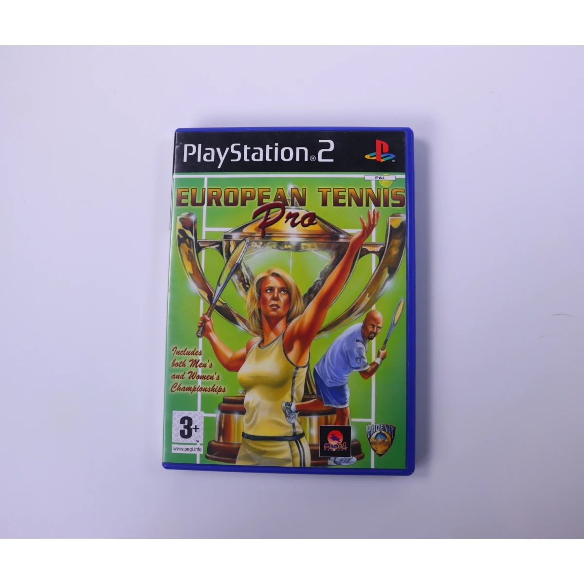 PlayStation 2 - European Tennis Pro {No Manual]