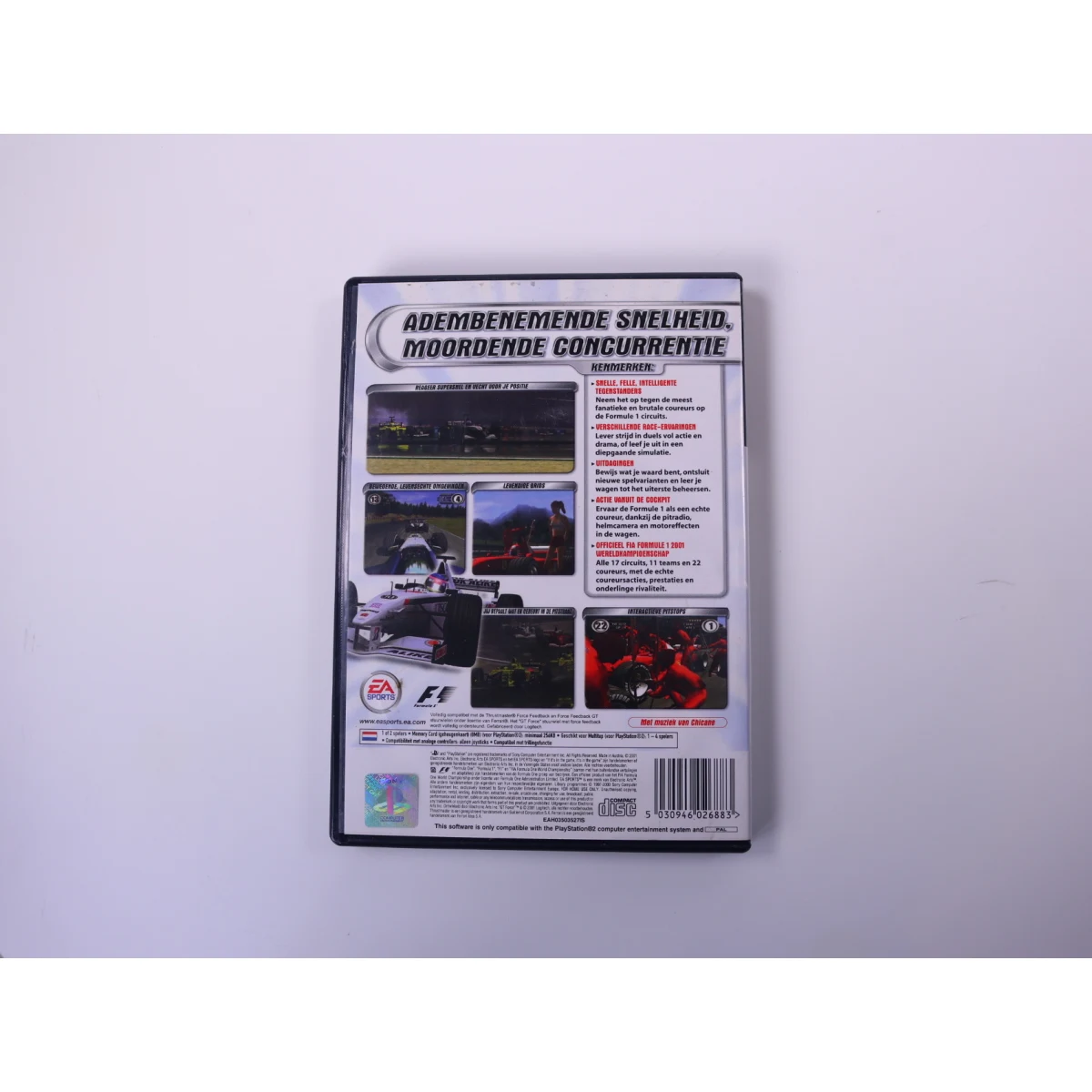 PlayStation 2 - F1 2001 - productfoto 3