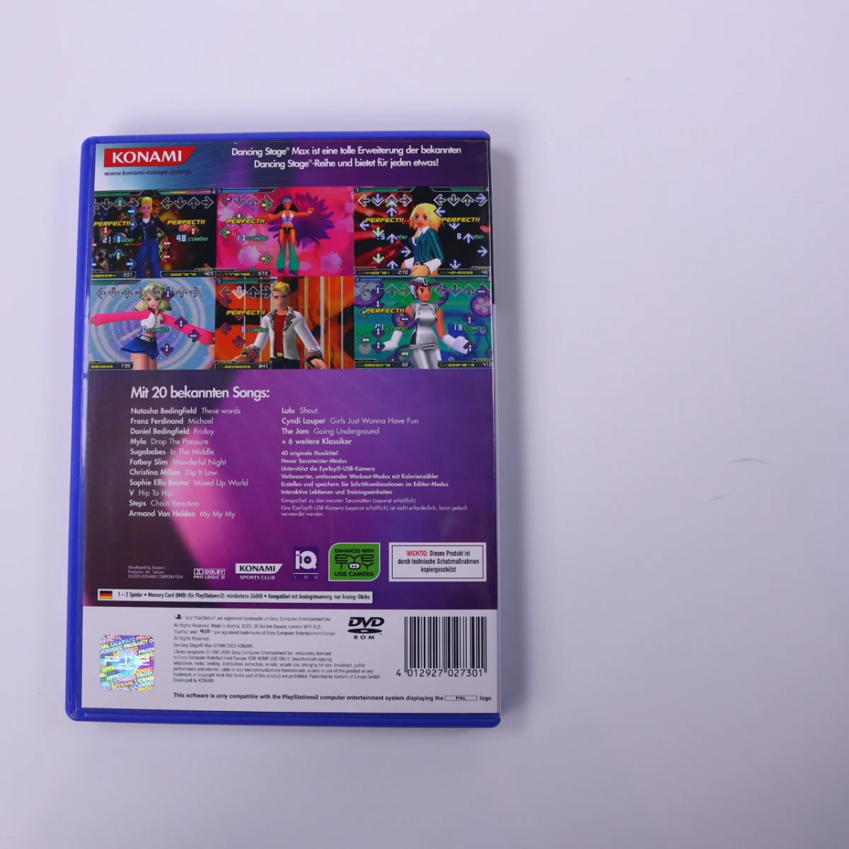 PlayStation 2 - Dancing Stage Max - productfoto 3