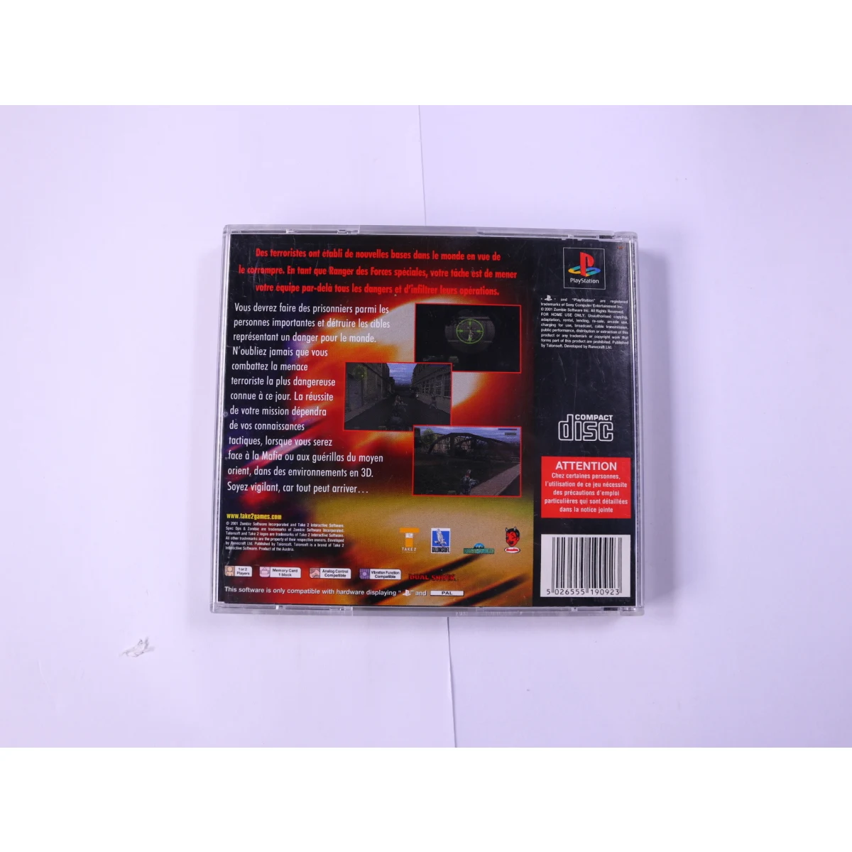 PlayStation 1 - Spec Ops: Covert Assault - productfoto 2