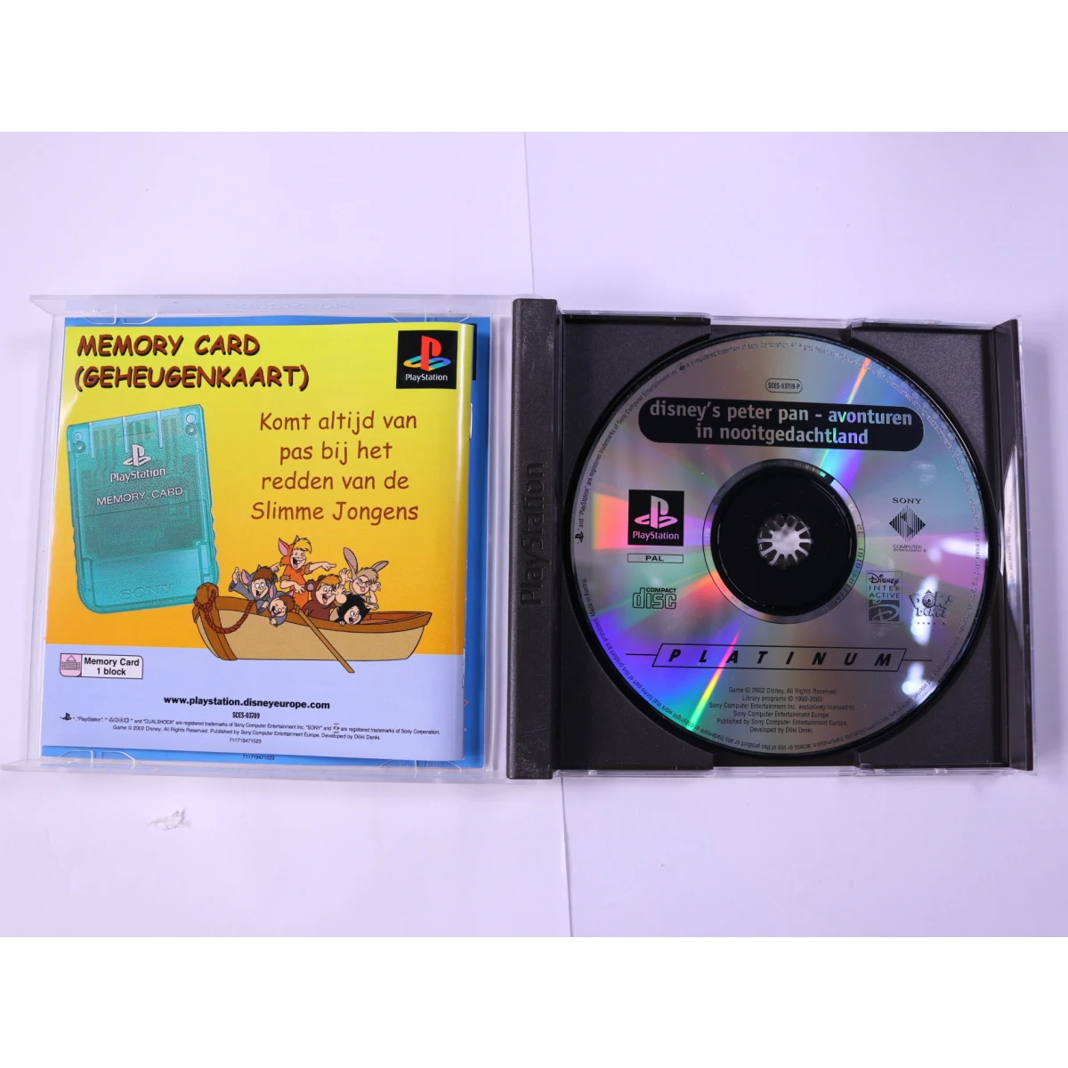 PlayStation 1 - Peter Pan: Adventures in Neverland [Platinum] - productfoto 3
