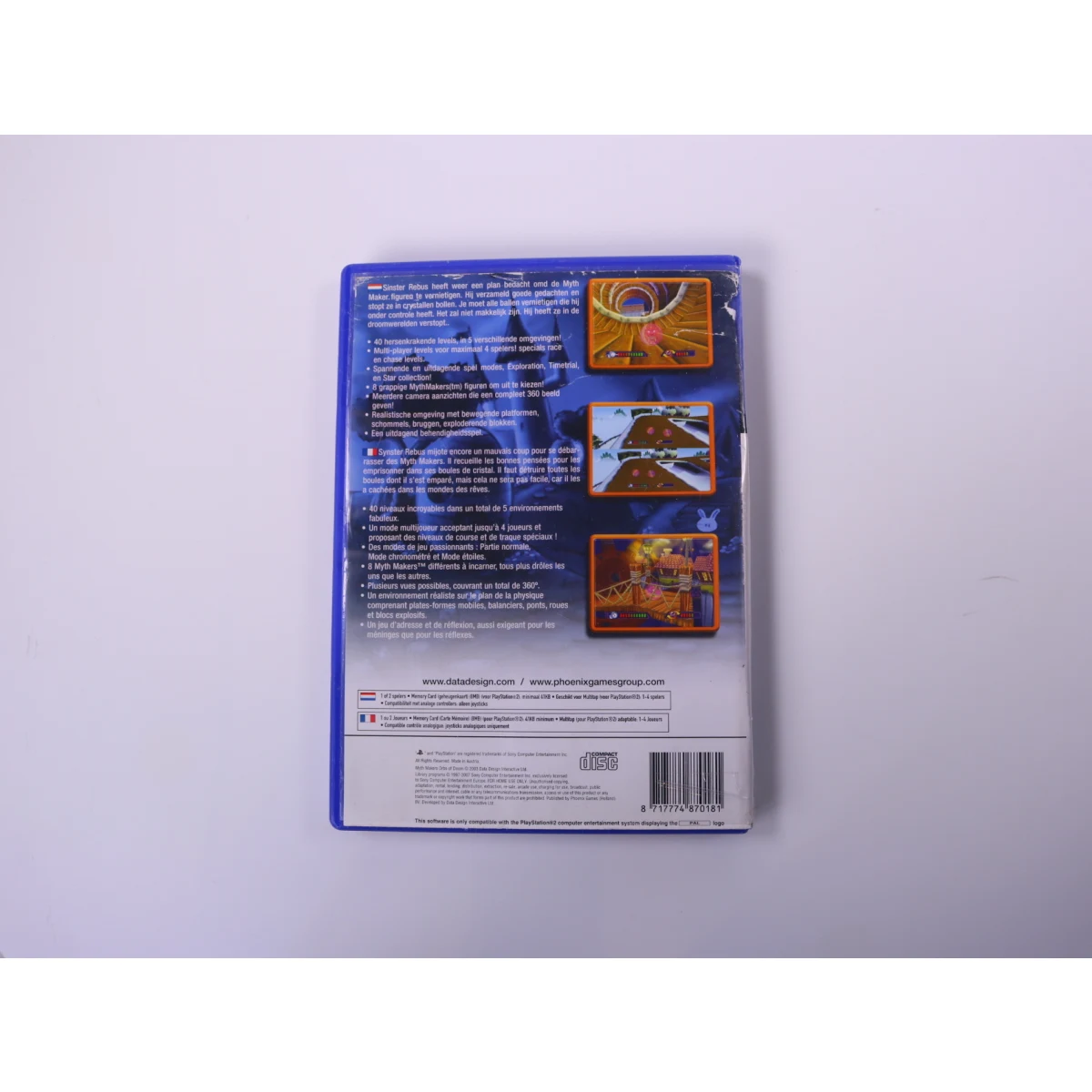 PlayStation 2 - Orbs Of Doom [No Manual] - productfoto 3
