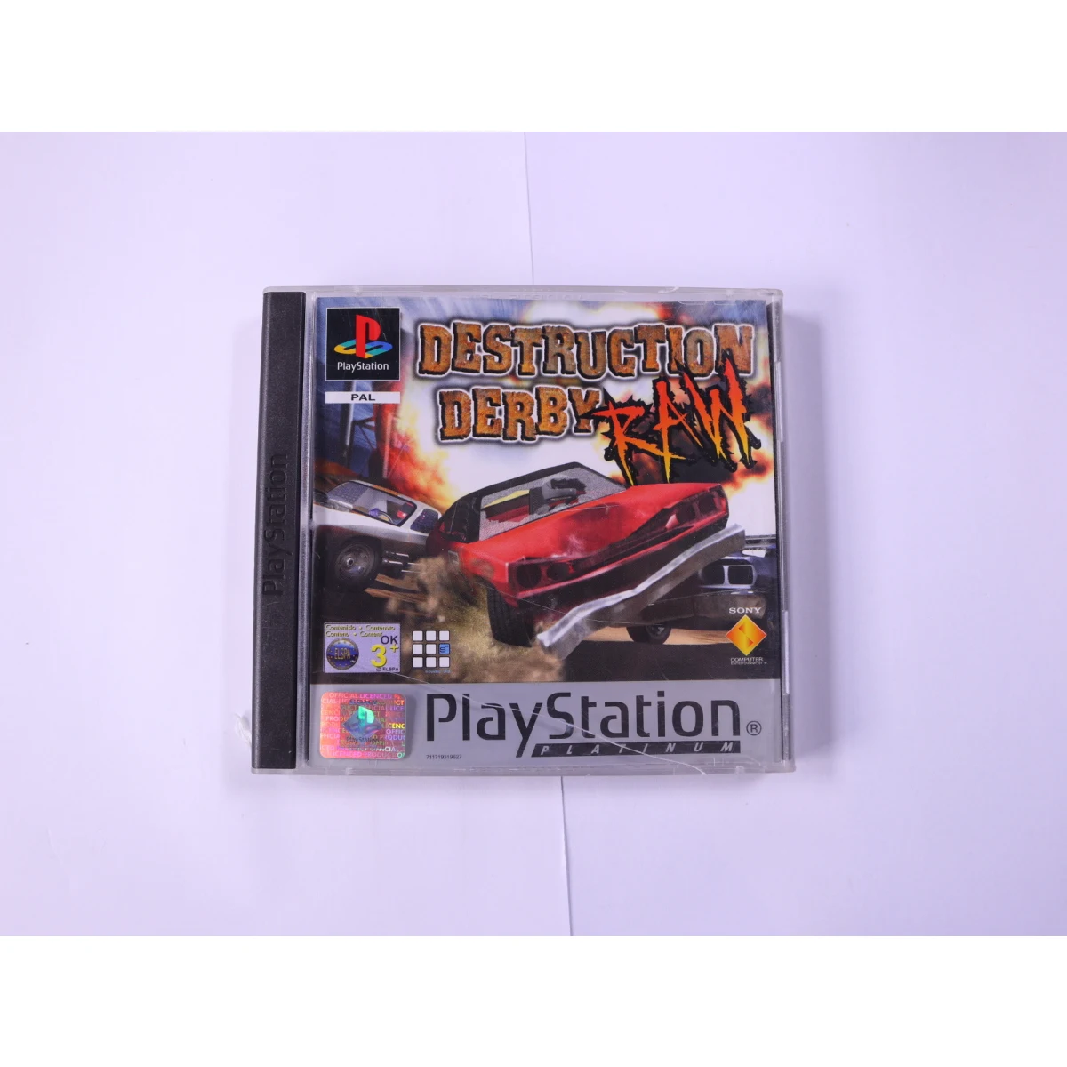 PlayStation 1 - Destruction Derby Raw [Platinum]