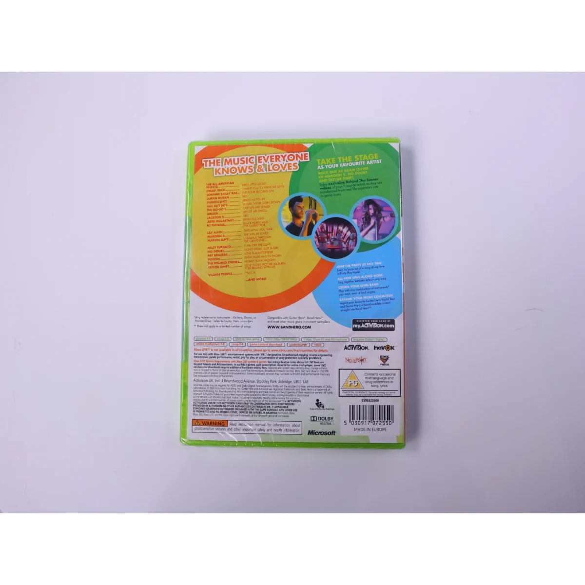 Xbox 360 - Band Hero [Sealed] - productfoto 2