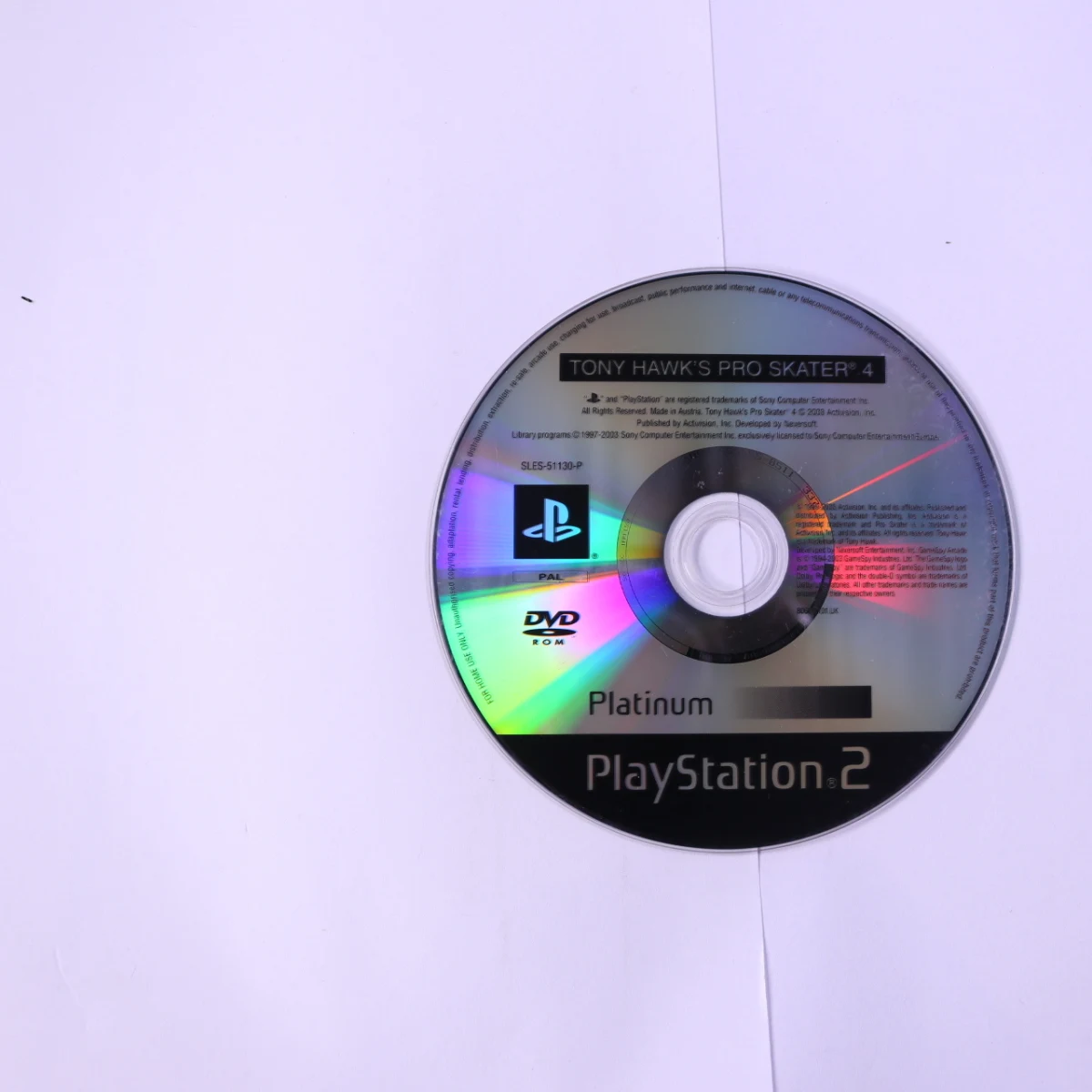 PlayStation 2 - Tony Hawk's Pro Skater 4 [Platinum] [Geen Hoesje]