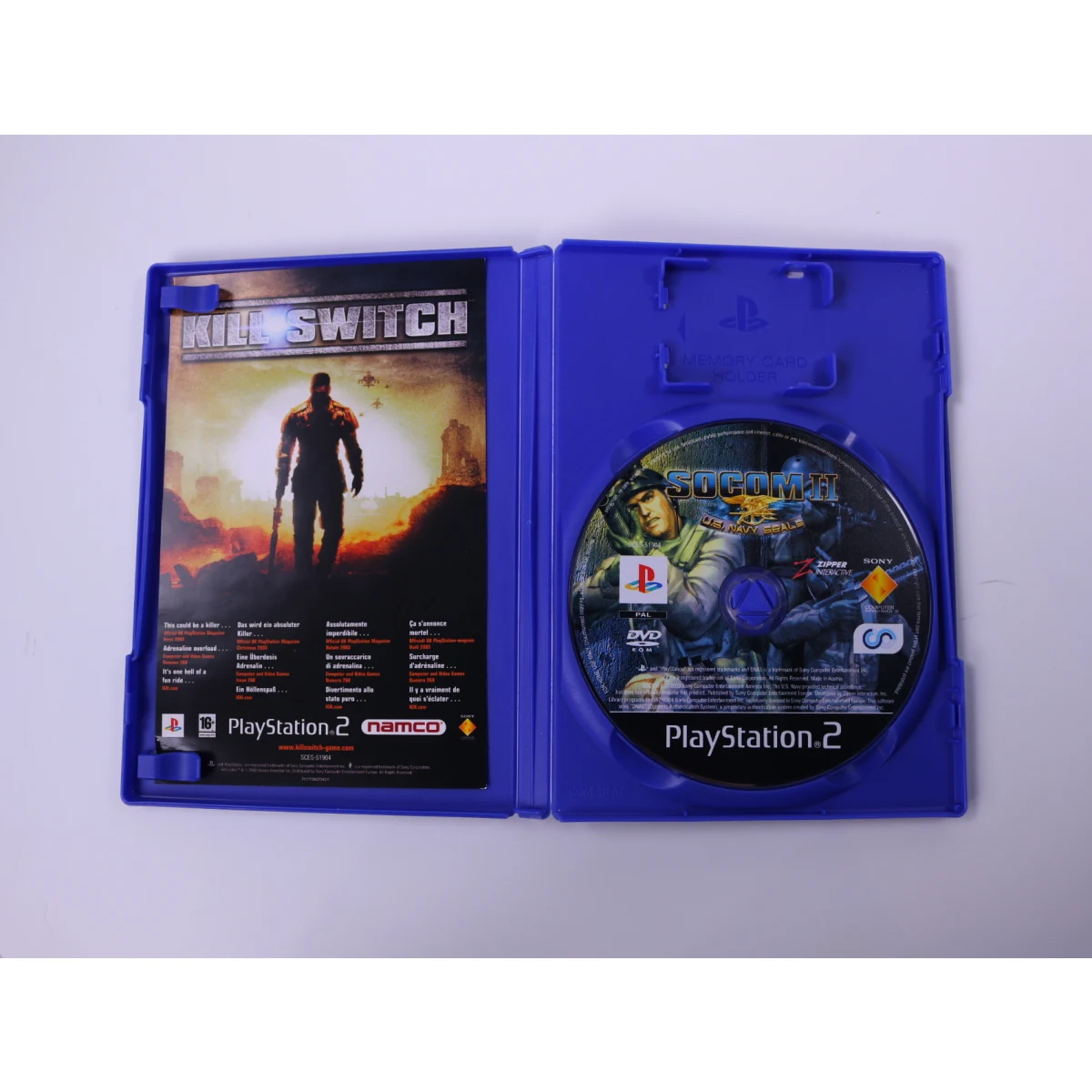 PlayStation 2 - SOCOM II: U.S. Navy SEALs [No Manual] - productfoto 2