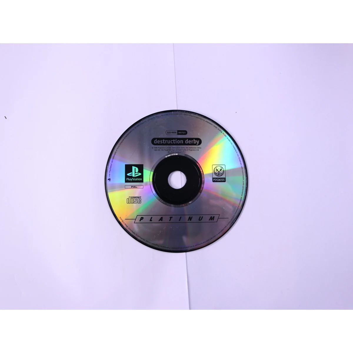 PlayStation 1 - Destruction Derby [Platinum] [Geen Hoesje]