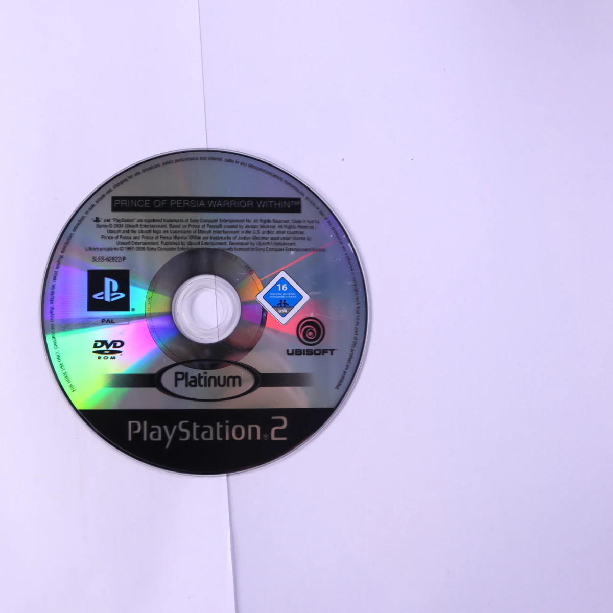 PlayStation 2 - Prince of Persia: Warrior Within [Platinum] [Geen Hoesje]