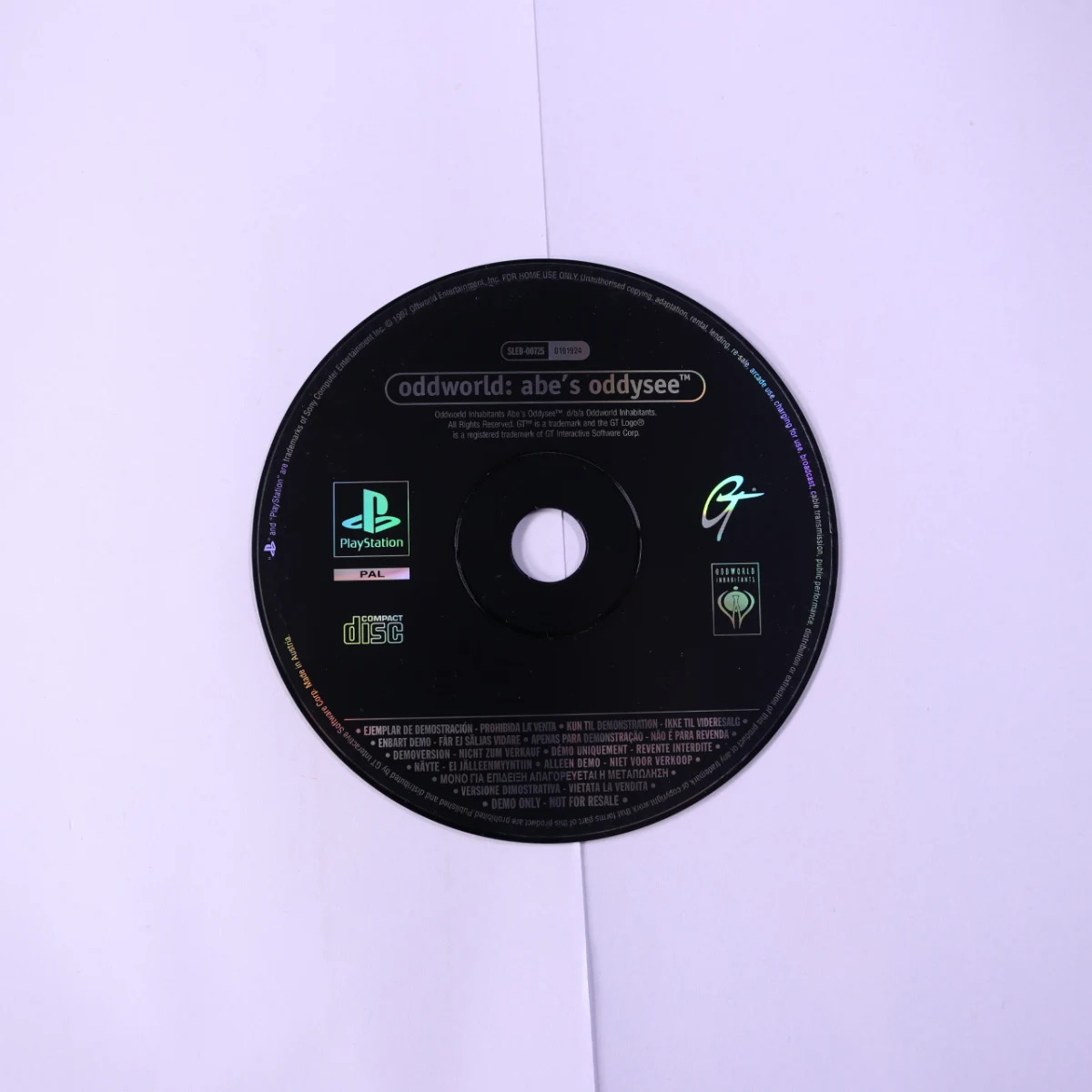 PlayStation 1 - Oddworld: Abe's Oddysee [Geen Hoesje]