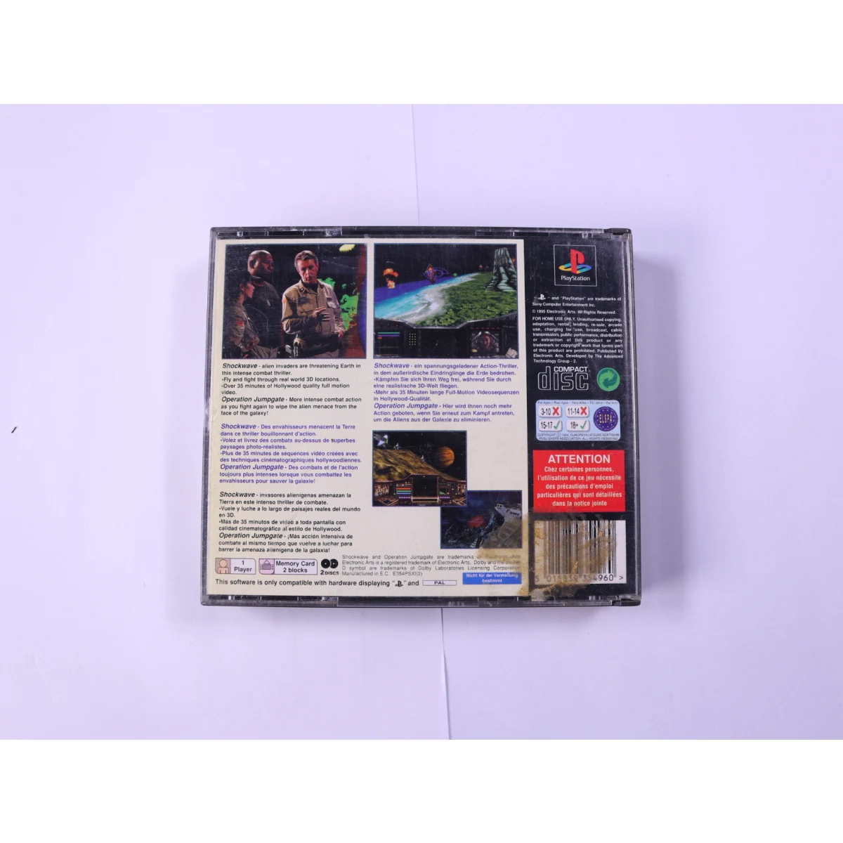PlayStation 1 - Shockwave Assault - productfoto 2